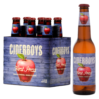 Ciderboys First Press 6pk 12oz Btl 5.0% ABV