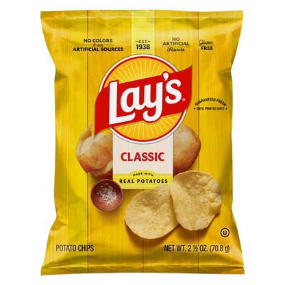 Lay's Classic Chips 2.5oz