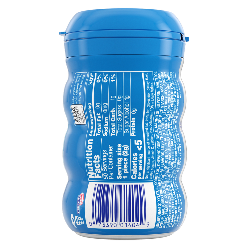 Mentos Pure Fresh Freshmint With Green Tea Sugar-Free Gum 50ct