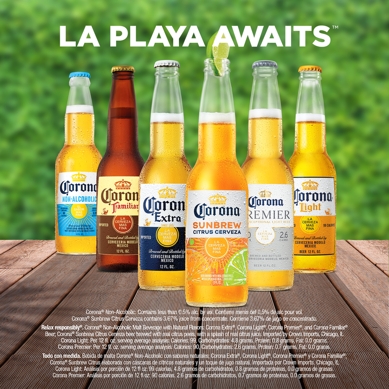 Corona Sunbrew Citrus Cerveza 12pk 12oz Can
