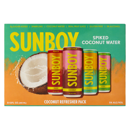 SUNBOY Refresher Variety Pack 8pk 12oz Cans