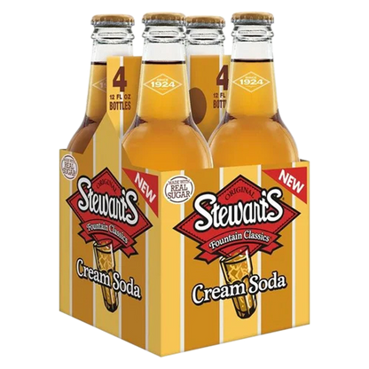 Stewart's Cream Ale 4pk 12oz Btl