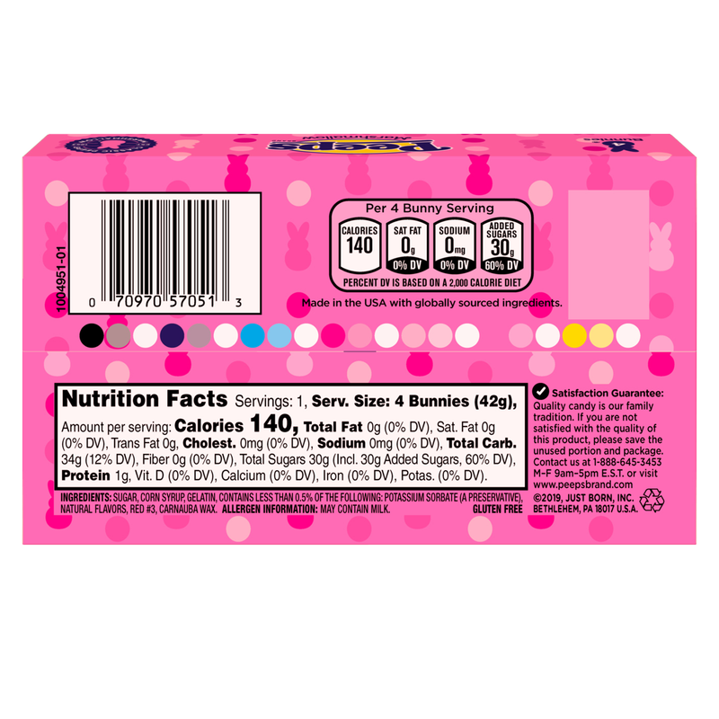 Peeps Marshmallow Bunnies 4ct