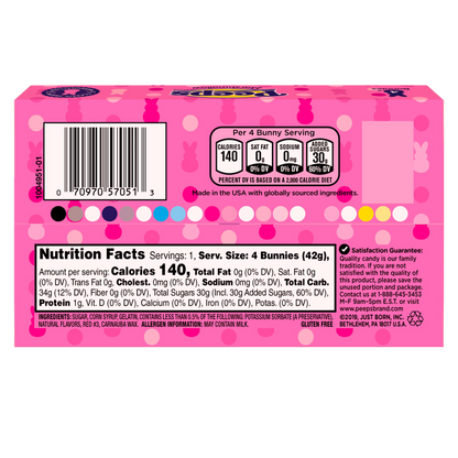 Peeps Marshmallow Bunnies 4ct