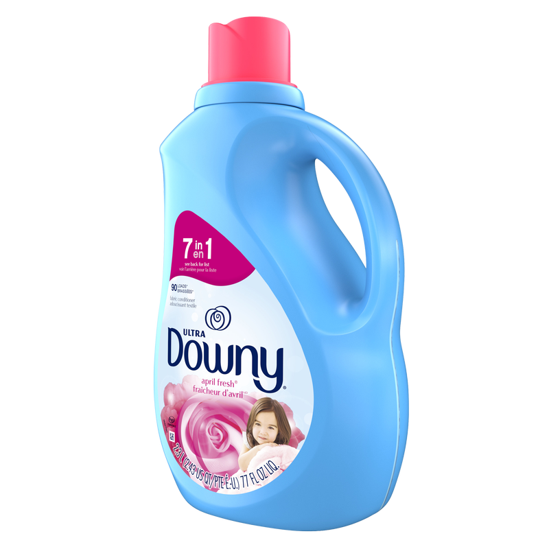 Downy Ultra Liquid Fabric Softener April Fresh Scent 77oz