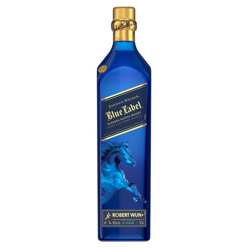Johnnie Walker Blue Lunar New Year Horse 750ml - Johnnie Walker