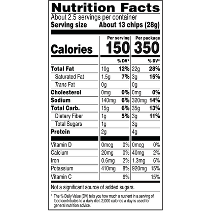 Ruffles Potato Chips Doritos Cool Ranch, 8oz