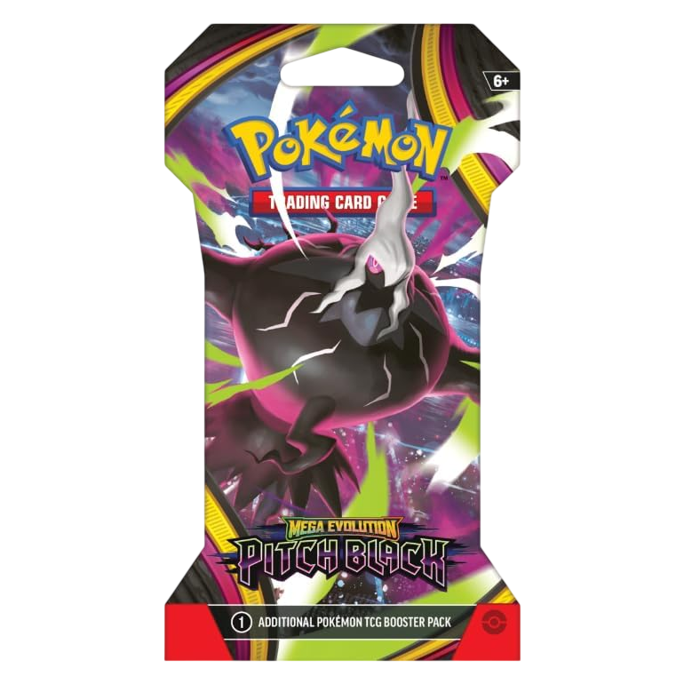 Pokemon Pitch Black Sleeved Booster