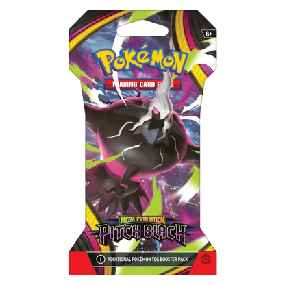 Pokemon Pitch Black Sleeved Booster