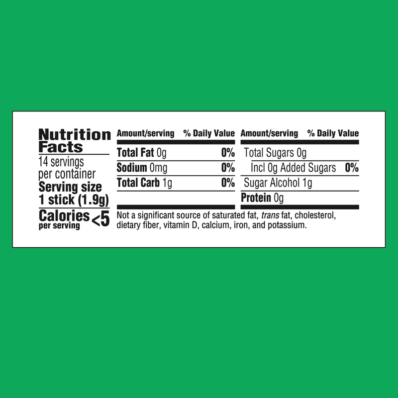 Trident Spearmint, 14pc Wallet Pack