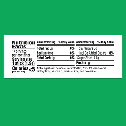 Trident Spearmint, 14pc Wallet Pack