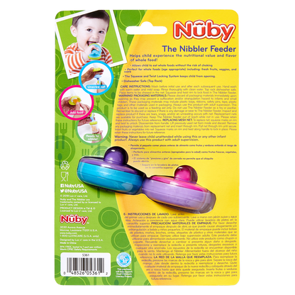 Nuby Nibbler Mesh Feeders 2ct