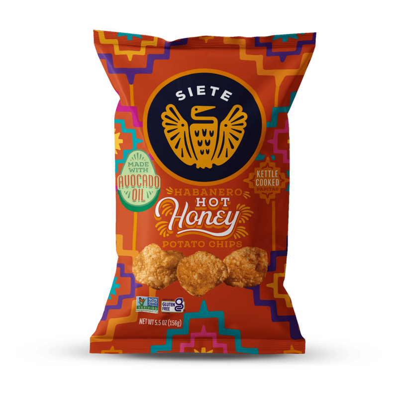 Siete Habanero Honey Kettle Cooked Chips, 5.5 oz