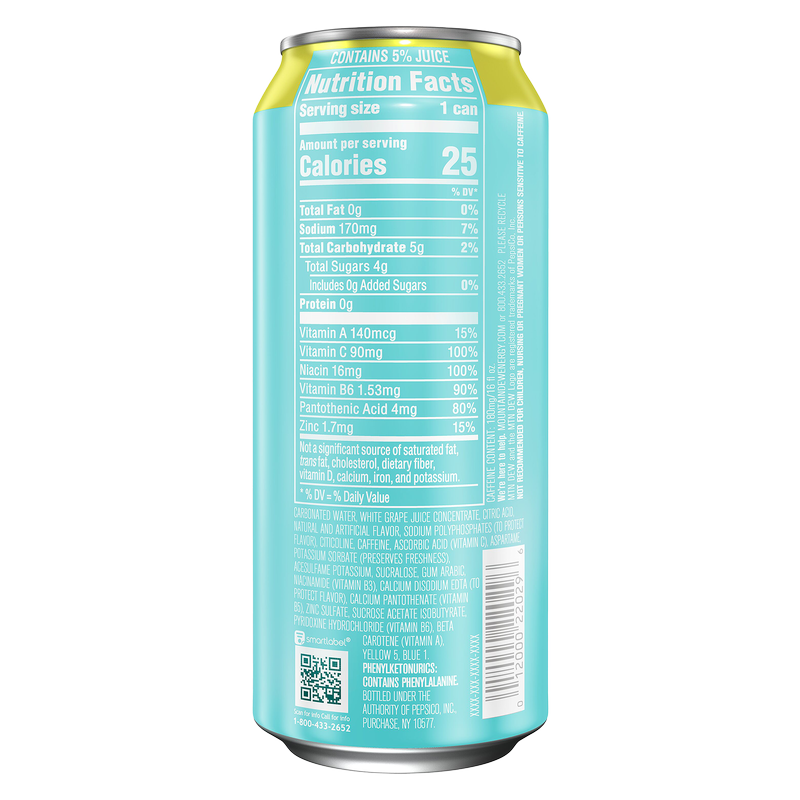 Mountain Dew Energy Baja Blast 16oz