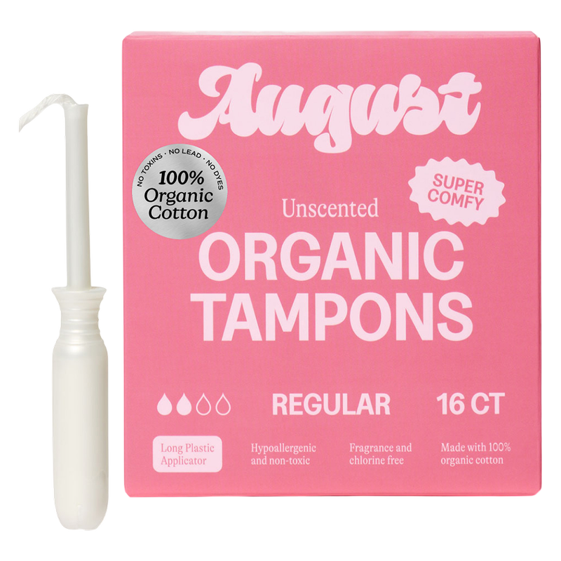 August Regular Tampons, 16ct