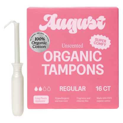 August Regular Tampons, 16ct
