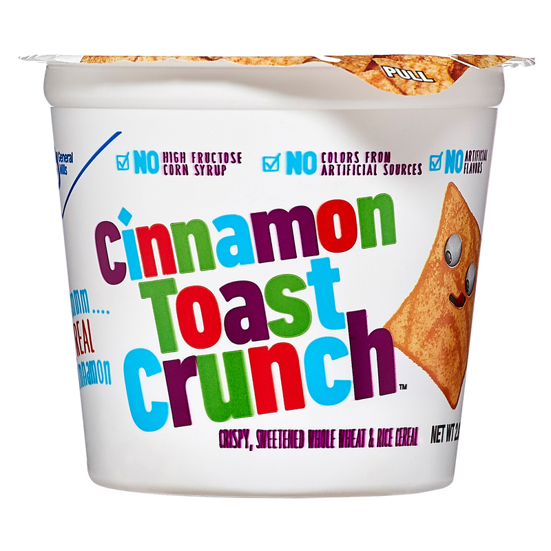 General Toast General Mills Cinnamon Toast Crunch Cereal Cup 2oz - Cinnamon Toast ...