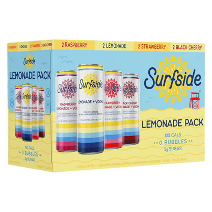 Surfside Lemonade Variety 8pk 12oz Can 4.5% ABV