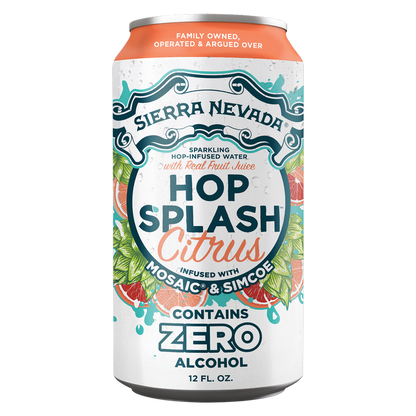 Sierra Nevada Hop Splash Citrus Sparkling Water 6PKC