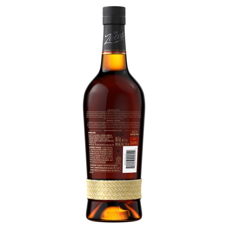 Zacapa No. 23 Rum, 750 mL (80 proof) - Ron Zacapa – BevMo!