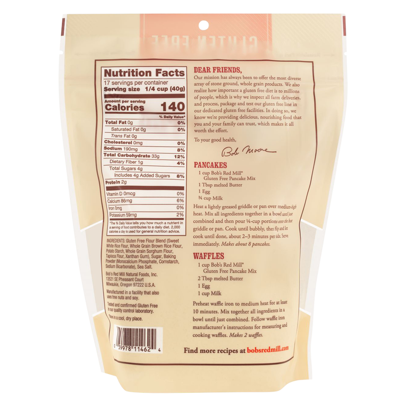 Bob's Red Mill Gluten Free Pancake Mix 24oz