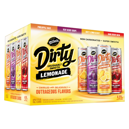 Mike's Hard Dirty Lemonade 12pk 12oz Can 4.5% ABV
