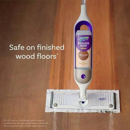 Swiffer Lemon Power Mop Wood Quick Dry Wood Floor Cleaning Solution