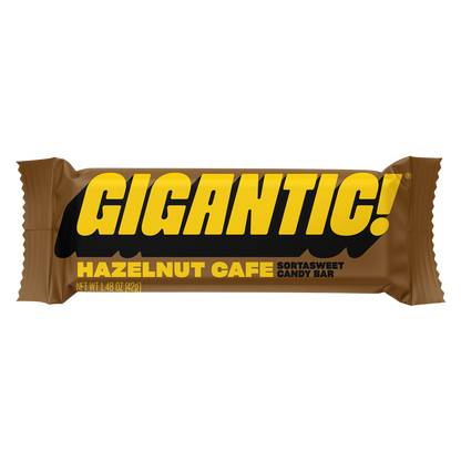GIGANTIC! Hazelnut Cafe Candy Bar