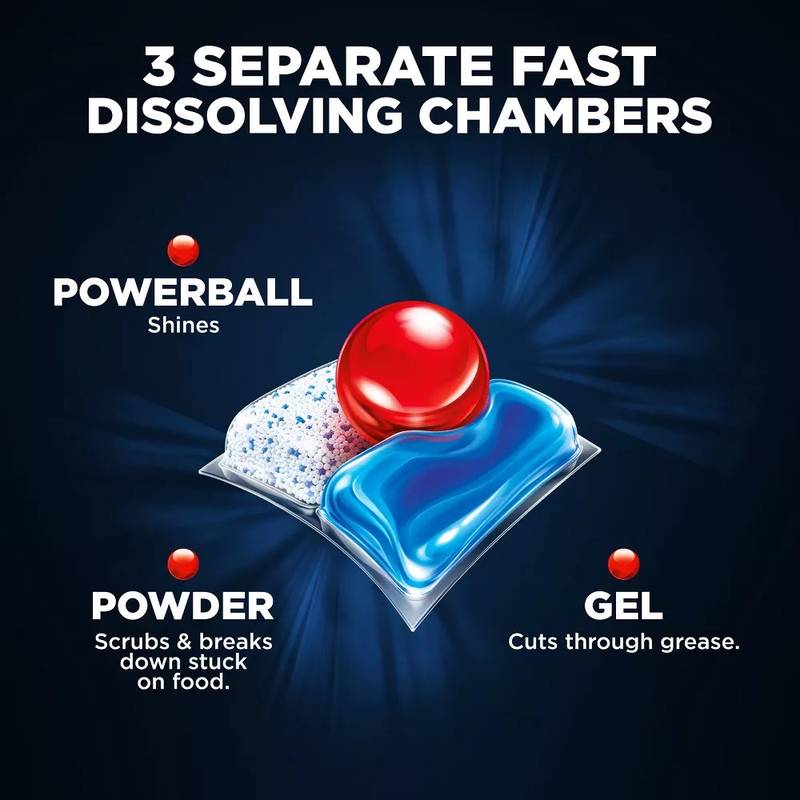 Finish Quantum Dishwasher Detergent, 36 ct.