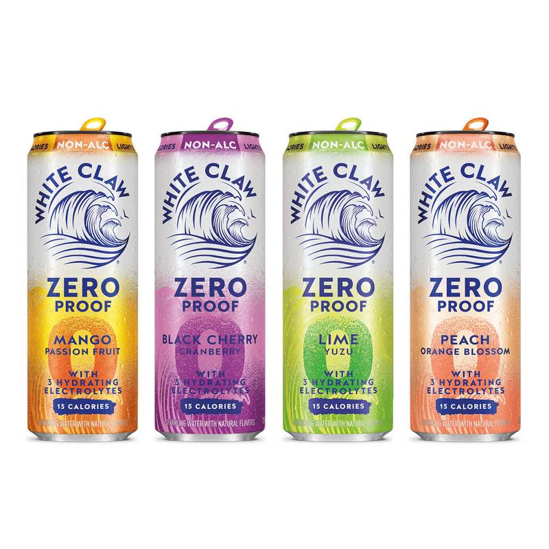 White Claw Zero Proof Variety 12pk 12oz Can - White Claw – BevMo!