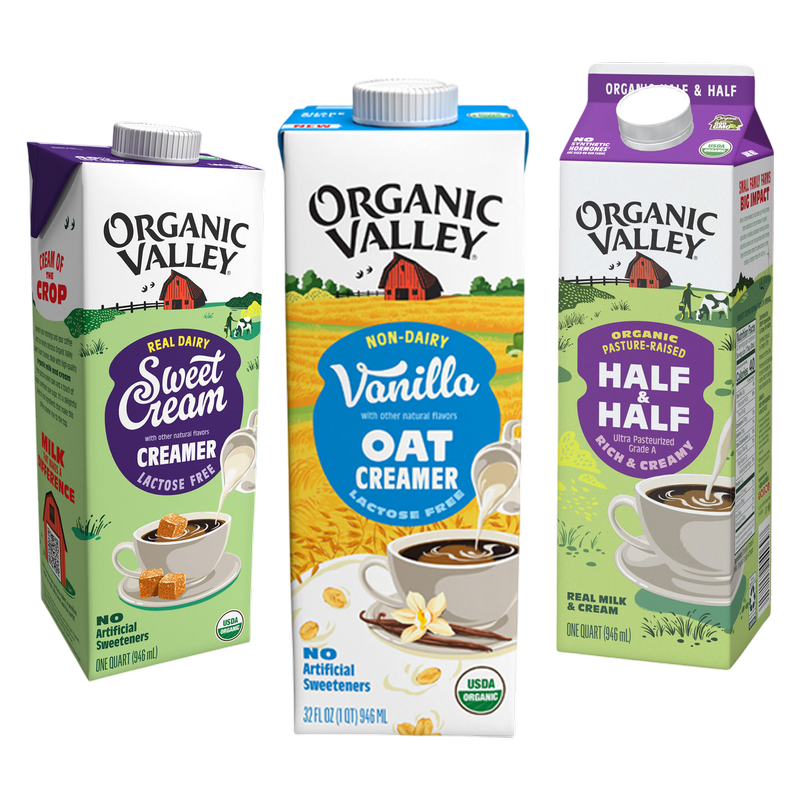 Organic Valley Caramel Oat Creamer 32oz Ctn