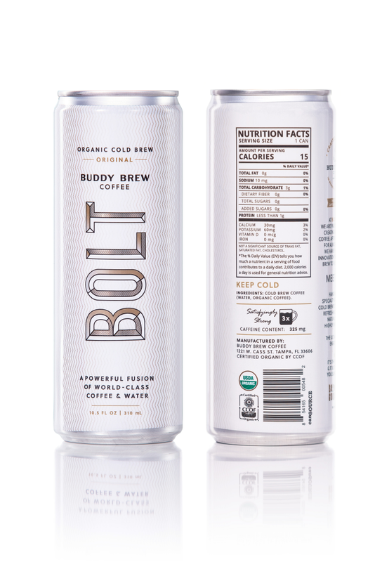 Buddy Brew BOLT Organic Original Cold Brew 10.5oz