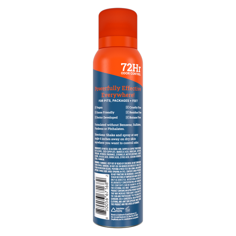 Mando Whole Body Deodorant Spray Pro Sport