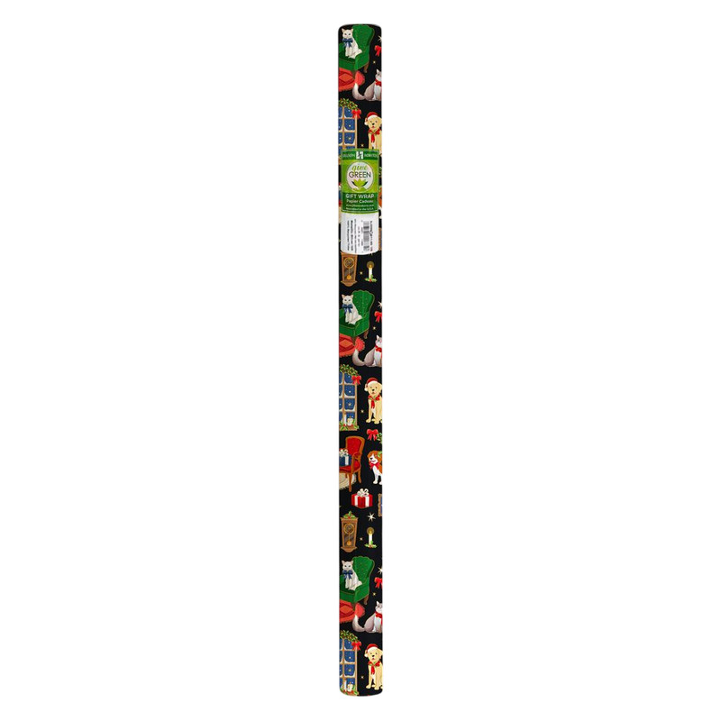 Home For The Holidays Jumbo Roll Wrapping Paper