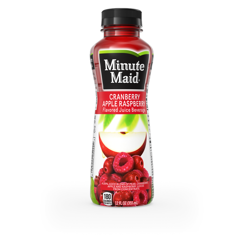 Minute Maid Cranberry Apple Raspberry Juice 12oz Btl