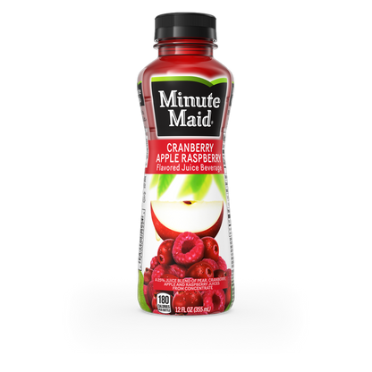 Minute Maid Cranberry Apple Raspberry Juice 12oz Btl