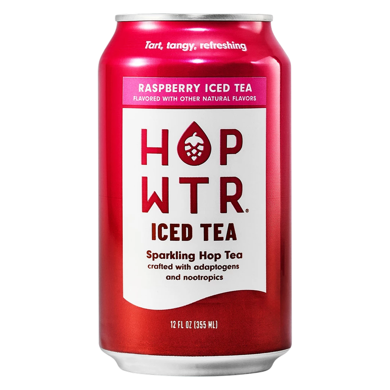 HOPWTR Raspberry Iced Tea 6pk 12oz Can