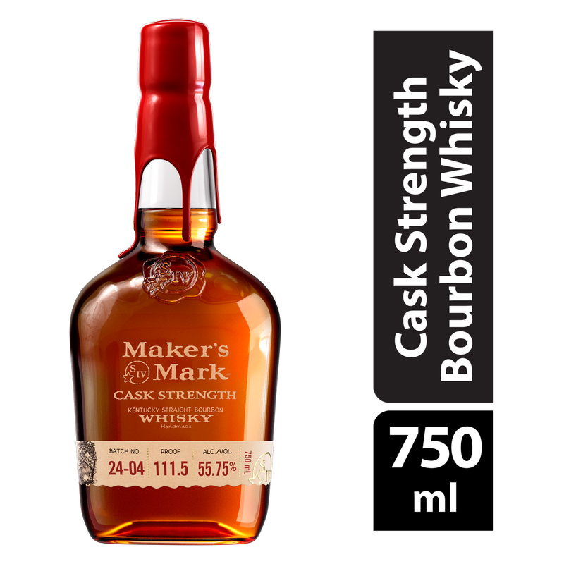 Maker's Mark Cask Strength Whiskey 750 ml (111 Proof)