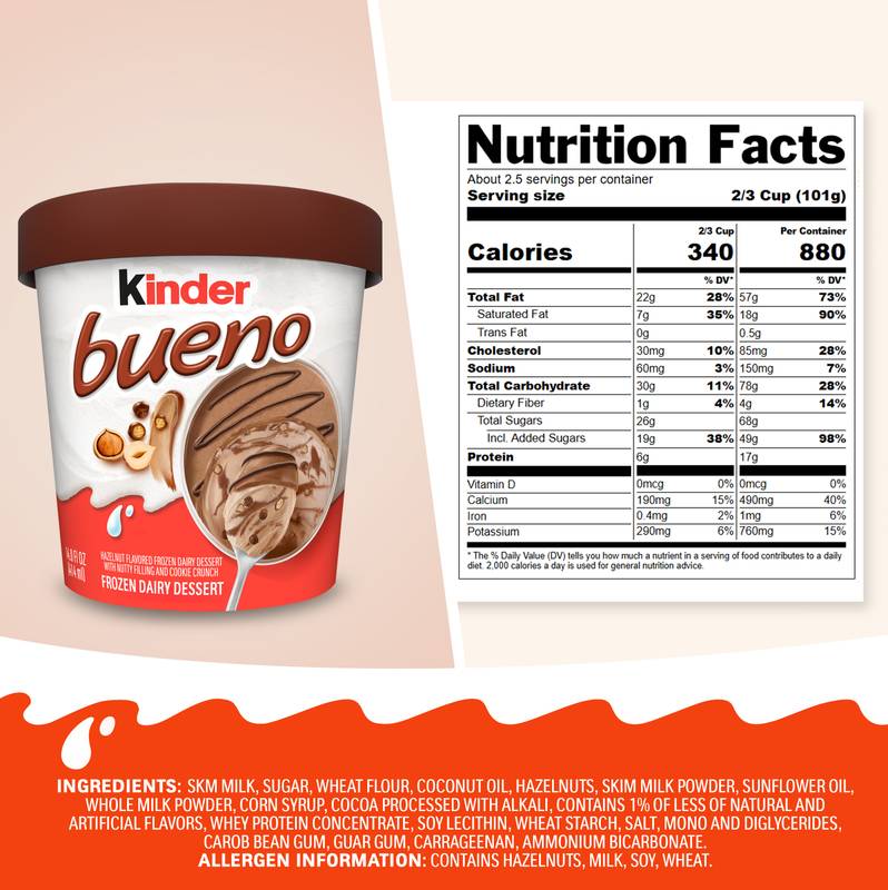 Kinder Bueno Pint, 14 fl oz