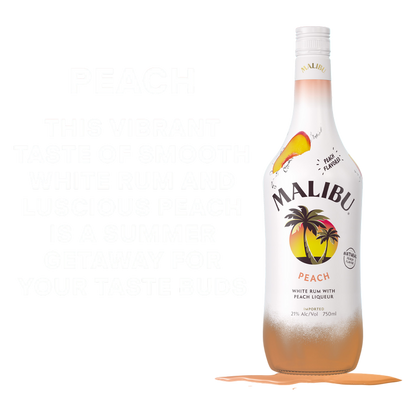 Malibu Rum Peach 750ml