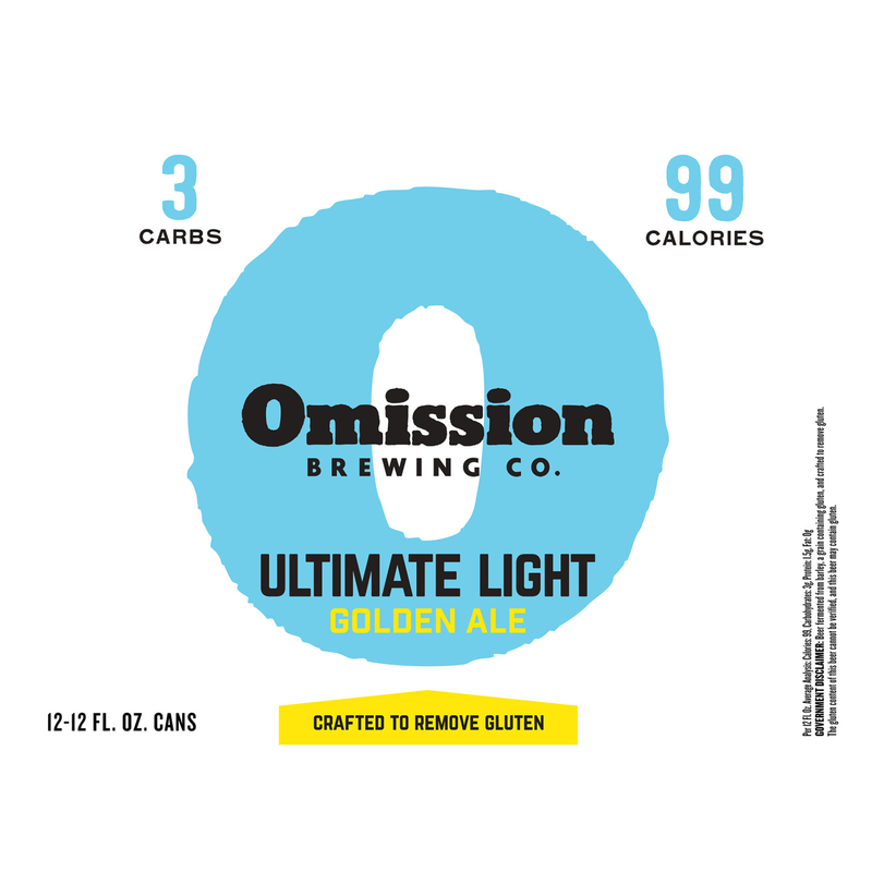 Omission Ultimate Light Gluten-Free 12pk 12oz Can