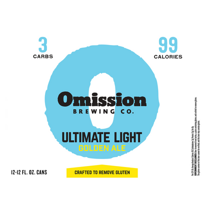 Omission Ultimate Light Gluten-Free 12pk 12oz Can