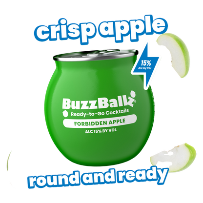 BuzzBallz Chillers Sour Apple 187 ml