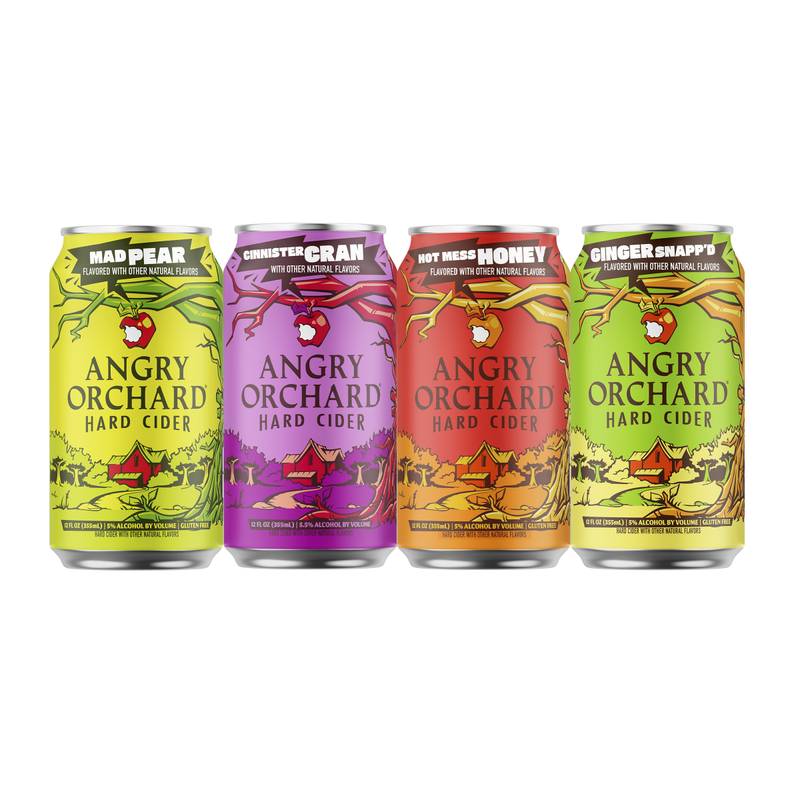 Angry Orchard Hard Cider Seasonal Variety 12pk 12oz Can - Angry