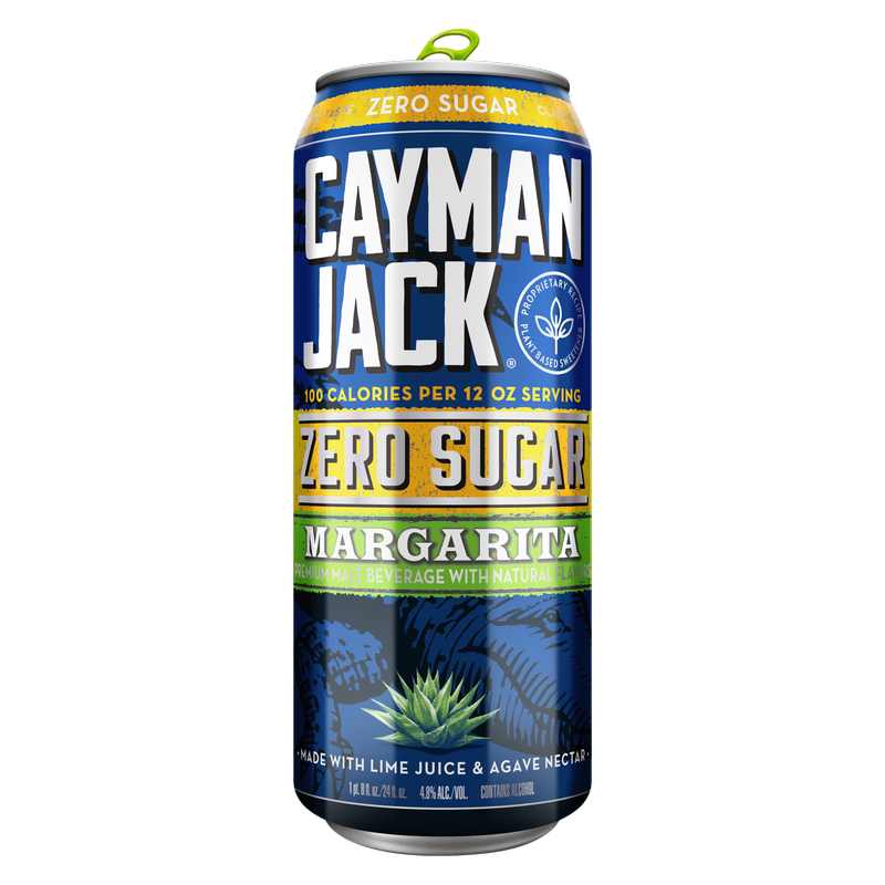 Cayman Jack Margarita Zero Sugar (24OZ Can) (24 OZ CAN) – BevMo!