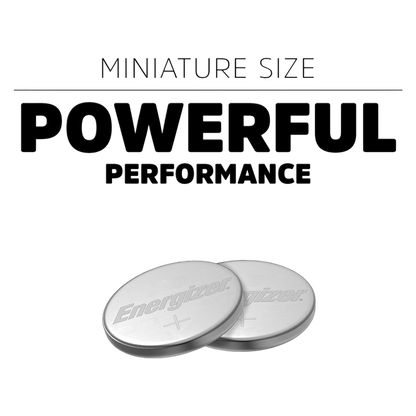Energizer 3V Lithium Coin Batteries 2032, 2 ct