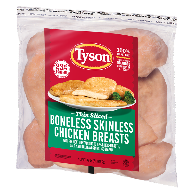 Tyson Chicken Breasts (Frozen) - 2.5lb