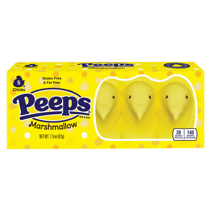 Peeps Marshmallow Chicks 5ct