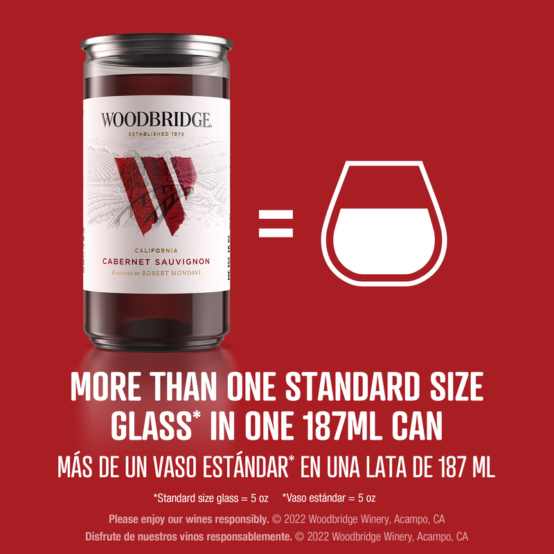 Woodbridge Cabernet 4pk 187ml