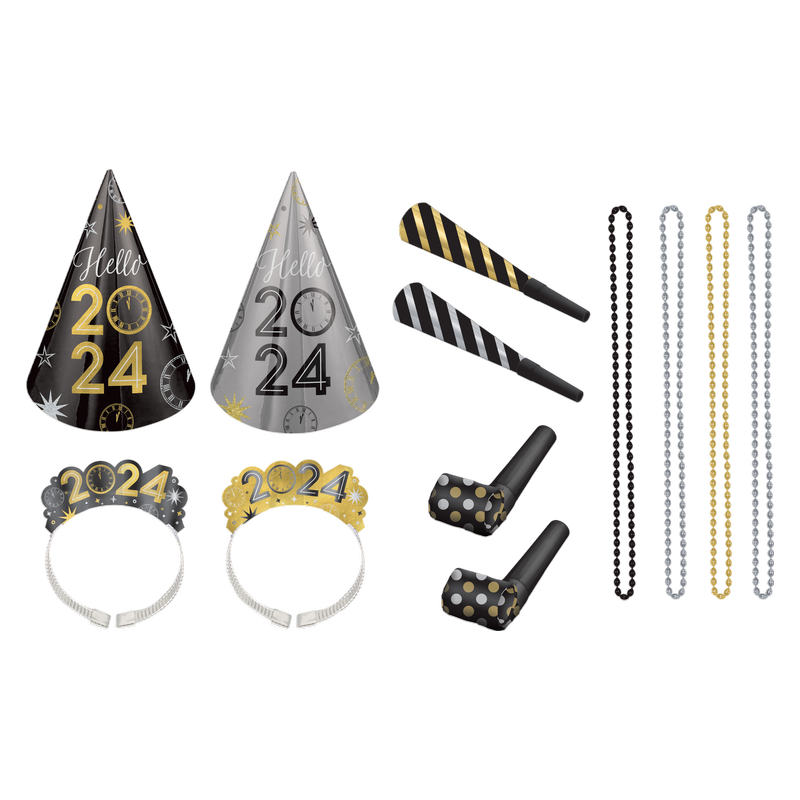 Amscan NYE 4 Person Kit